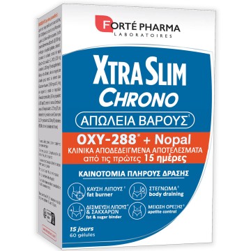Forte Pharma XtraSlim Chrono, 60 κάψουλες Forte Pharma XtraSlim Chrono, 60 κάψουλες