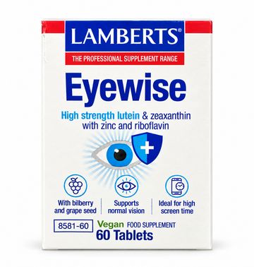 Lamberts Eyewise High Strength Lutein, Υγεία των Ματιών, 60tabs Lamberts Eyewise High Strength Lutein, Υγεία των Ματιών, 60tabs