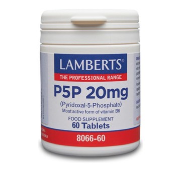 Lamberts P5P 20 mg 60 comprimés