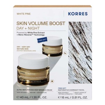 Korres Promo Λευκή Πεύκη Κρέμα Ημέρας για  Ξηρές-Πολύ Ξηρές Επιδερμ...