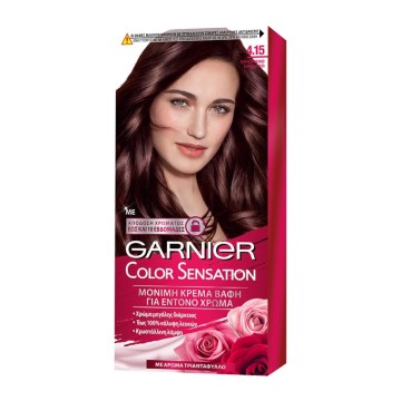 Garnier Color Sensation 4.15 Παγωμένο Σοκολατί 40ml Garnier Color Sensation 4.15 Παγωμένο Σοκολατί 40ml