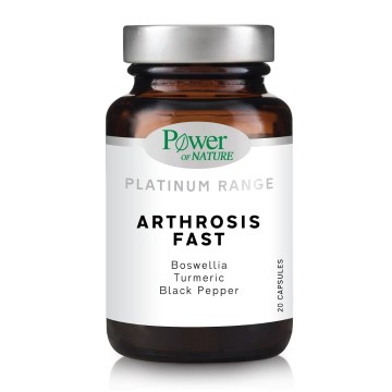 Power Health Classics Platinum Arthrosis Fast, Lehtësim i Menjëhershëm nga Dhimbja-Inflamacioni, Glucosamine-Condr. 20 kapele