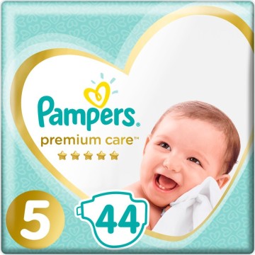 Pampers Jumbo Premium Care No5 (11-16kg) 44τμχ