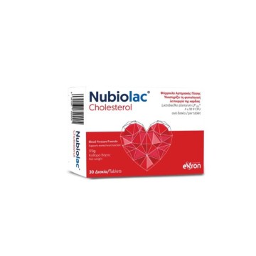 Eifron Nubiolac Cholesterol, 30 Δισκία Eifron Nubiolac Cholesterol, 30 Δισκία