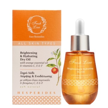 Fresh Line Εσπερίδες Ξηρό Λάδι Λάμψης & Ενυδάτωσης 30ml Fresh Line Εσπερίδες Ξηρό Λάδι Λάμψης & Ενυδάτωσης 30ml