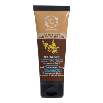 Fresh Line Βρώμη Καταπραϋντικό Scrub Προσώπου 75ml Fresh Line Βρώμη Καταπραϋντικό Scrub Προσώπου 75ml
