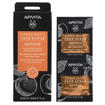Apivita Express Beauty Scrub Προσώπου με Βερύκοκο για Ήπια Απολέπισ... Apivita Express Beauty Scrub Προσώπου με Βερύκοκο για Ήπια Απολέπισ...