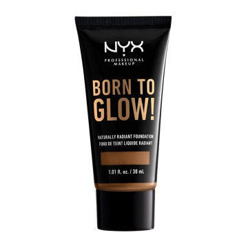 Maquillage professionnel NYX né pour briller ! Fond de Teint Naturellement Eclat 30ml