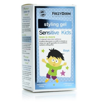 Frezyderm Sensitive Kids Styling Gel per Ragazzi, 100ml