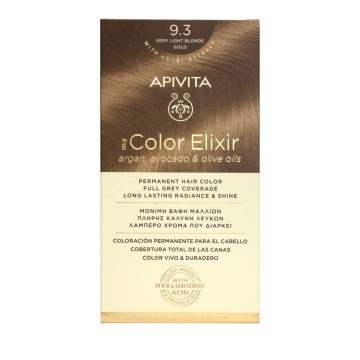 Apivita My Color Elixir 9.3 Blond Très Clair Doré 125 ml