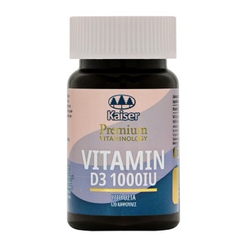 Kaiser Premium Vitamin D3 1000iu 120 κάψουλες