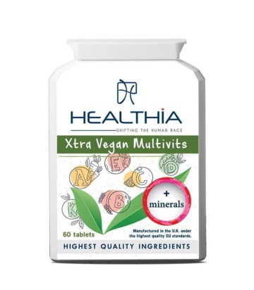 Healthia Xtra Vegan Multivits, 60 ταμπλέτες Healthia Xtra Vegan Multivits, 60 ταμπλέτες