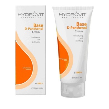 Hydrovit Base D-Panthenol Cream Ενυδάτωση/Ανάπλαση Δέρματος 100ml Hydrovit Base D-Panthenol Cream Ενυδάτωση/Ανάπλαση Δέρματος 100ml