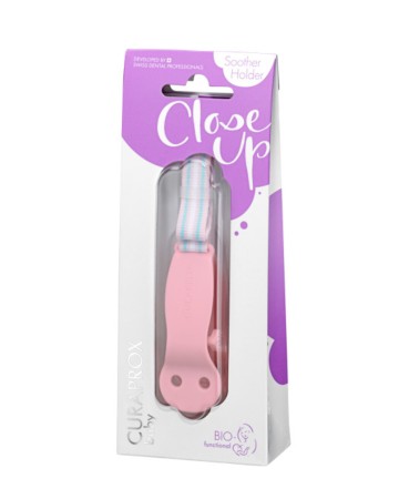 Curaprox Baby Pacifier Strap Pink 1pc