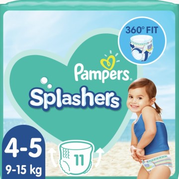 Pampers Splashers No 4-5 (9-15kg) 11τμχ