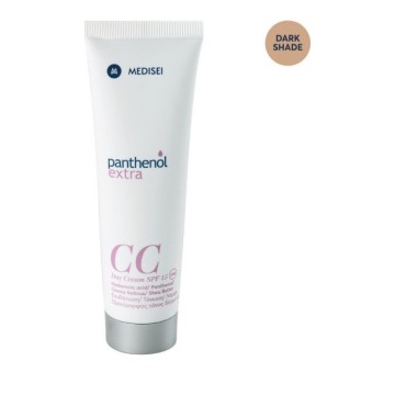 Panthenol Extra CC Day Cream SPF15 Dark Shade Κρέμα για Ενυδάτωση, Τόνωση & Λάμψη Σκούρα Απόχρωση 50ml