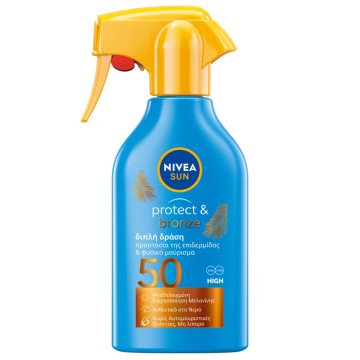 Nivea Sun Protect & Bronze Spray SPF 50, 250ml