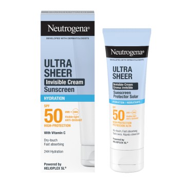 Neutrogena Ultra Sheer Invisible Cream Hydration, Αντηλιακή Κρέμα Π...