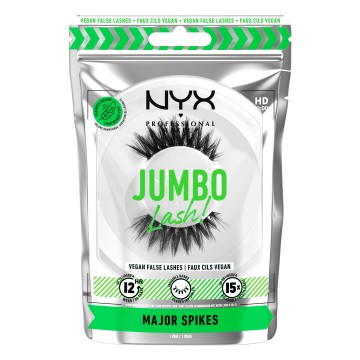 Nyx Professional Make Up Jumbo Lash Vegan False Lashes Major Spikes, 1 pair