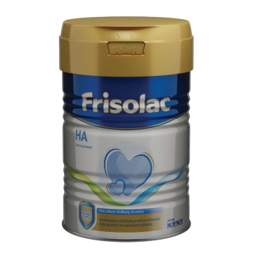 Frisolac HA Special Nutrition Lait en poudre pour bébés allergiques aux protéines de lait de vache 0m+ 400gr