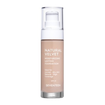 Seventeen Natural Velvet Long Lasting Matte Foundation 30ml Seventeen Natural Velvet Long Lasting Matte Foundation 30ml