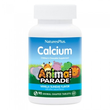Natures Plus Animal Parade Calcium 90 Μασώμενα Δισκια