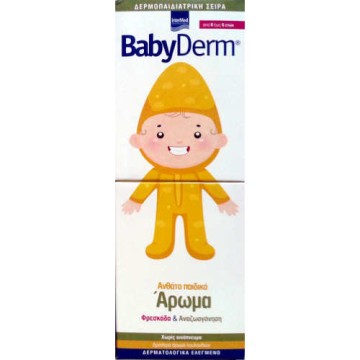 Intermed Babyderm Anthato Baby Parfum 0-6 Ετών, Ανθάτο Παιδικό Άρωμα, χωρίς οινόπνευμα 200ml
