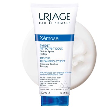 Uriage Xemose Syndet, Απαλό Καταπραϋντικό Καθαριστικό για Ατοπικό Δέρμα, 200ml