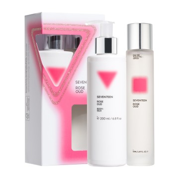 Seventeen Promo Rose Oud Eau De Toilette 50ml & Body Silk 200ml Seventeen Promo Rose Oud Eau De Toilette 50ml & Body Silk 200ml