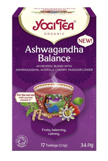 Чай Yogi Ashwagandha Balance, 17 пакетиков