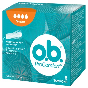 O.B. ProComfort Super 8τμχ O.B. ProComfort Super 8τμχ