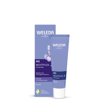 Weleda Κρέμα Νυχτός Ιριδα για  Ξηρό Δέρμα 30ml