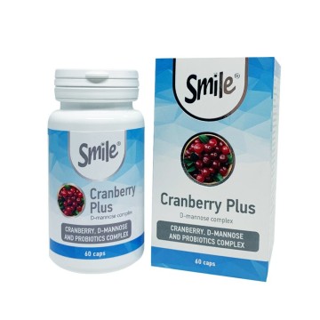 Smile Cranberry Plus D-Mannose Complex, 60caps