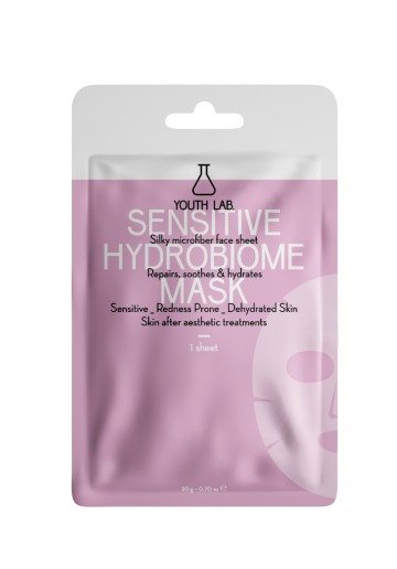 Youth Lab. Sensitive Hydrobiome Sheet Mask, 1 τεμάχιο Youth Lab. Sensitive Hydrobiome Sheet Mask, 1 τεμάχιο