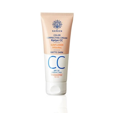 Garden CC Face Cream Matte Dark Spf30 50ml