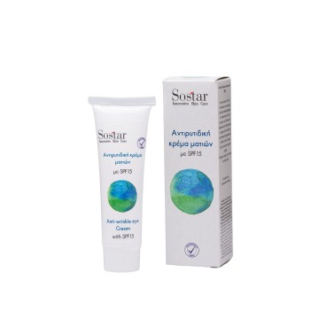 Sostar Focus Αντιγηραντική Κρέμα Ματιών SPF15 25ml Sostar Focus Αντιγηραντική Κρέμα Ματιών SPF15 25ml