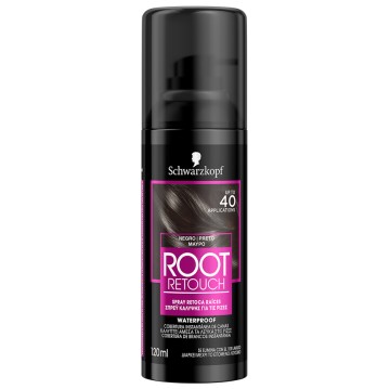Schwarzkopf Root Retoucher Μαύρο Spray Κάλυψης Ρίζας