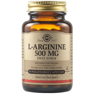 Solgar L-Arginine 500mg veg. 50 caps Solgar L-Arginine 500mg veg. 50 caps