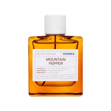 Korres Mountain Pepper Eau de Toilette, 100ml Korres Mountain Pepper Eau de Toilette, 100ml