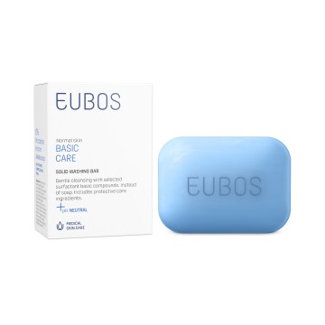 Eubos Solid Washing Bar Πλάκα Καθαρισμού Αντί Σαπουνιού Μπλε 125gr Eubos Solid Washing Bar Πλάκα Καθαρισμού Αντί Σαπουνιού Μπλε 125gr