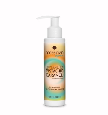 Messinian Spa Body Balm Lotion Pistachio Caramel, 100ml Messinian Spa Body Balm Lotion Pistachio Caramel, 100ml