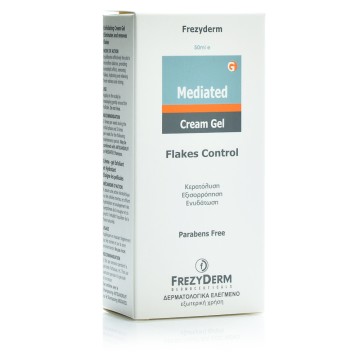 Frezyderm Mediated Cream - Gel, Gel Hydratant & Kératolyse, Pellicules Grasses & Sèches 50ml