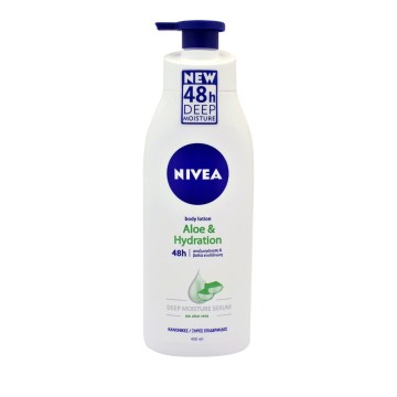 Nivea Body Lotion Aloe & Hydratation, Lait Corporel Hydratant 400ml