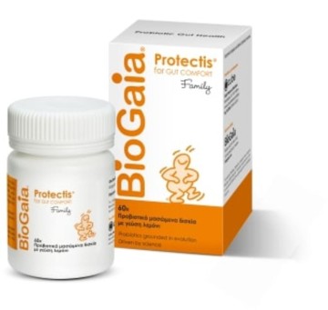 BioGaia Family Protectis , 60 Προβιοτικά Μασώμενα Δισκία με Γεύση Λ... BioGaia Family Protectis , 60 Προβιοτικά Μασώμενα Δισκία με Γεύση Λ...