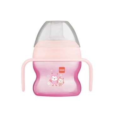 Mam Starter Cup 4m+ Ροζ/Κουκουβάγια 150ml