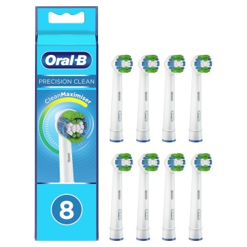 Pièces de rechange Oral-B Precision Clean 8 pièces