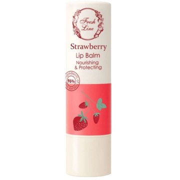 Fresh Line Strawberry Lip Balm 5,4gr Fresh Line Strawberry Lip Balm 5,4gr