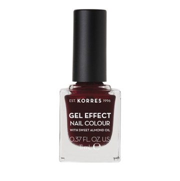 Korres Gel Effect Nail Colour With Sweet Almond Oil No.57 Burgundy ... Korres Gel Effect Nail Colour With Sweet Almond Oil No.57 Burgundy ...