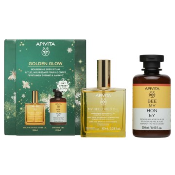 Apivita Promo Golden Glow with My Beeloved Dry Oil, 100ml & Bee My ...