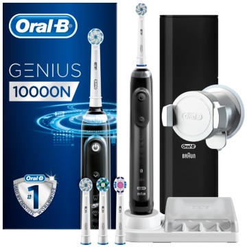 Oral-B Genius 10000N Black Ηλεκτρική Οδοντόβουρτσα